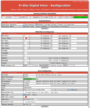 pi-star config