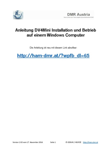 Datei:Anleitung Installation DV4Mini auf einem Windows Computer.pdf