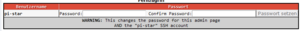 Pi-Star Passwortänderung